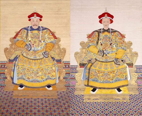 Portraits of Jiaqing and Daoguang Emperors