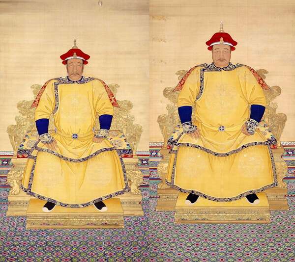 Portraits of Nurhaci and Hong Taiji