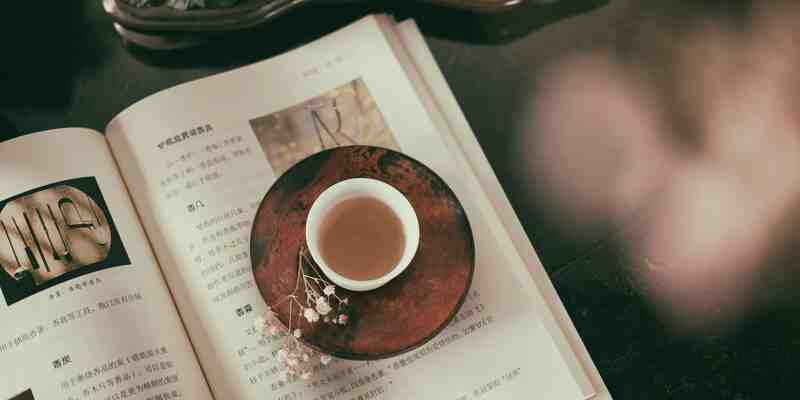 Tea on book