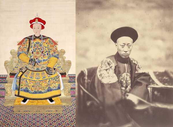 The Tongzhi Emperor and Prince Gong