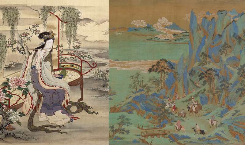 Paintings of Yang Guifei and Xuanzong's Journey to Sichuan