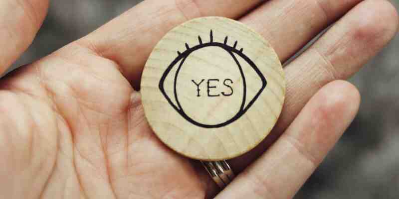 Yes on a wooden button